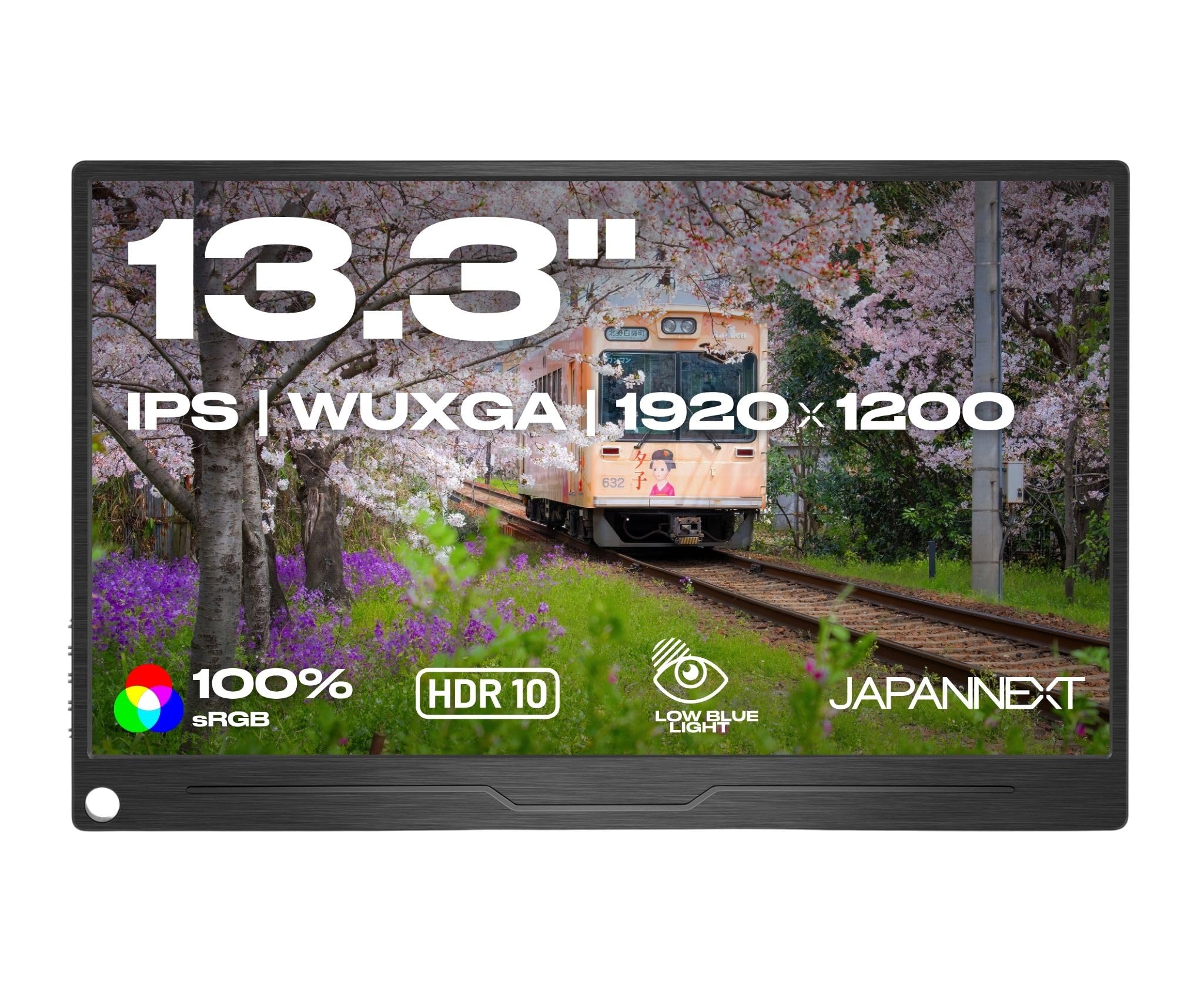 JAPANNEXT モバイルモニター13.3 JN-MD-IPS133WU-T JAPANNEXT 13.3インチ IPSパネル搭載 10点マルチタッチ対応 WUXGA